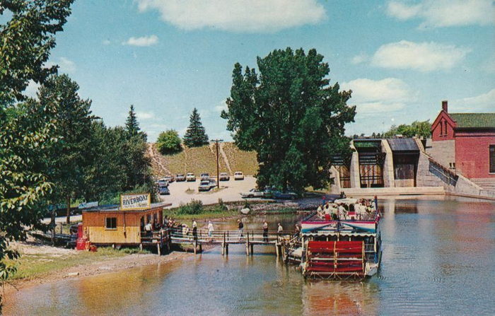 AuSable River Queen - Postcard (newer photo)